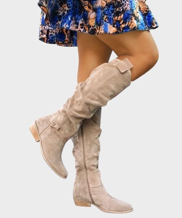 Lina – Elegáns Kényelmes Meleg Bőr Cipők Nőknek