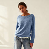 Ива | Прост Плетен Суетер