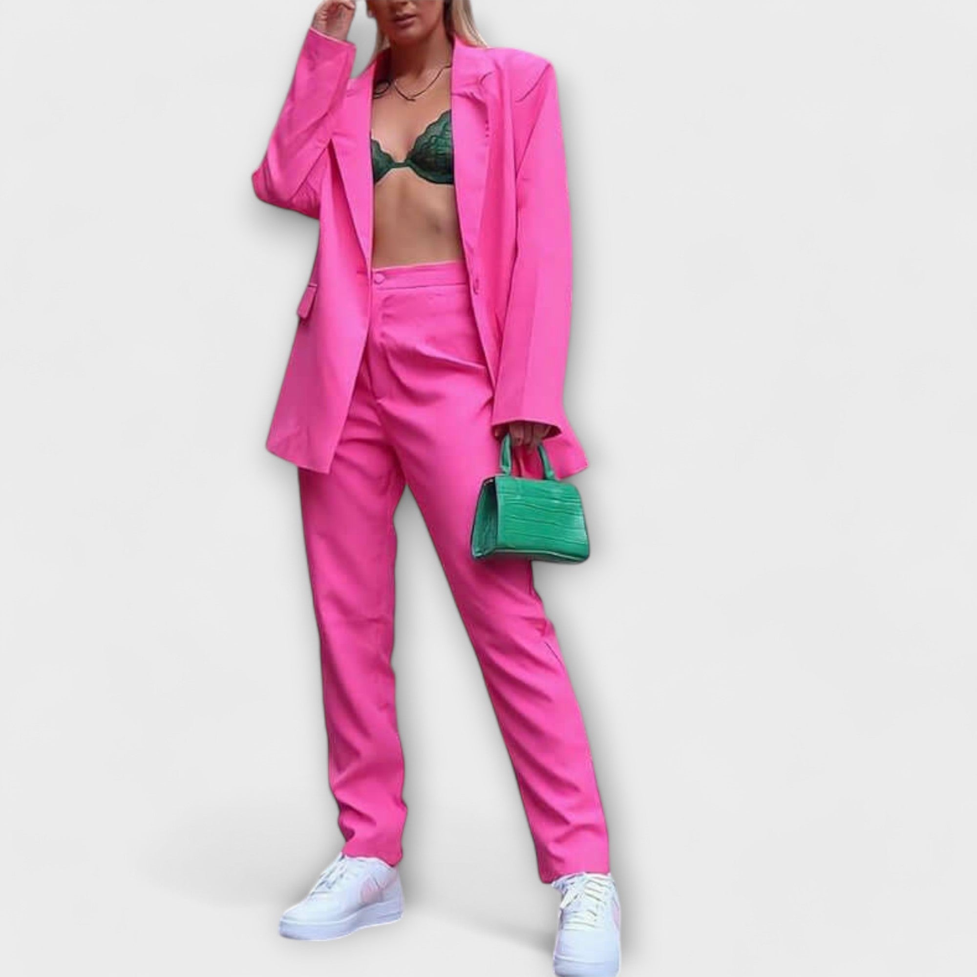 Gaidvilė Női Elegáns Öltöny Üzleti és Mindennapi Stílushoz