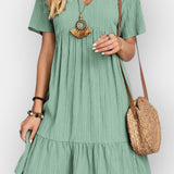 Елодие | Рокля с V-образно деколте