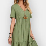 Елодие | Рокля с V-образно деколте