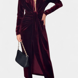 LaVerna™ | Луксозна кадифена рокля