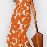 Сиена | Лека V-образна рокля