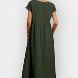 Amaya | Лека памучна рокля с джобове