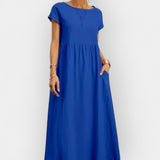 Amaya | Лека памучна рокля с джобове