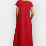 Amaya | Лека памучна рокля с джобове