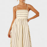 Isabel - Hosszú csíkos ruha