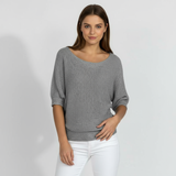 Натали | Елегантен пуловер с нежна текстура