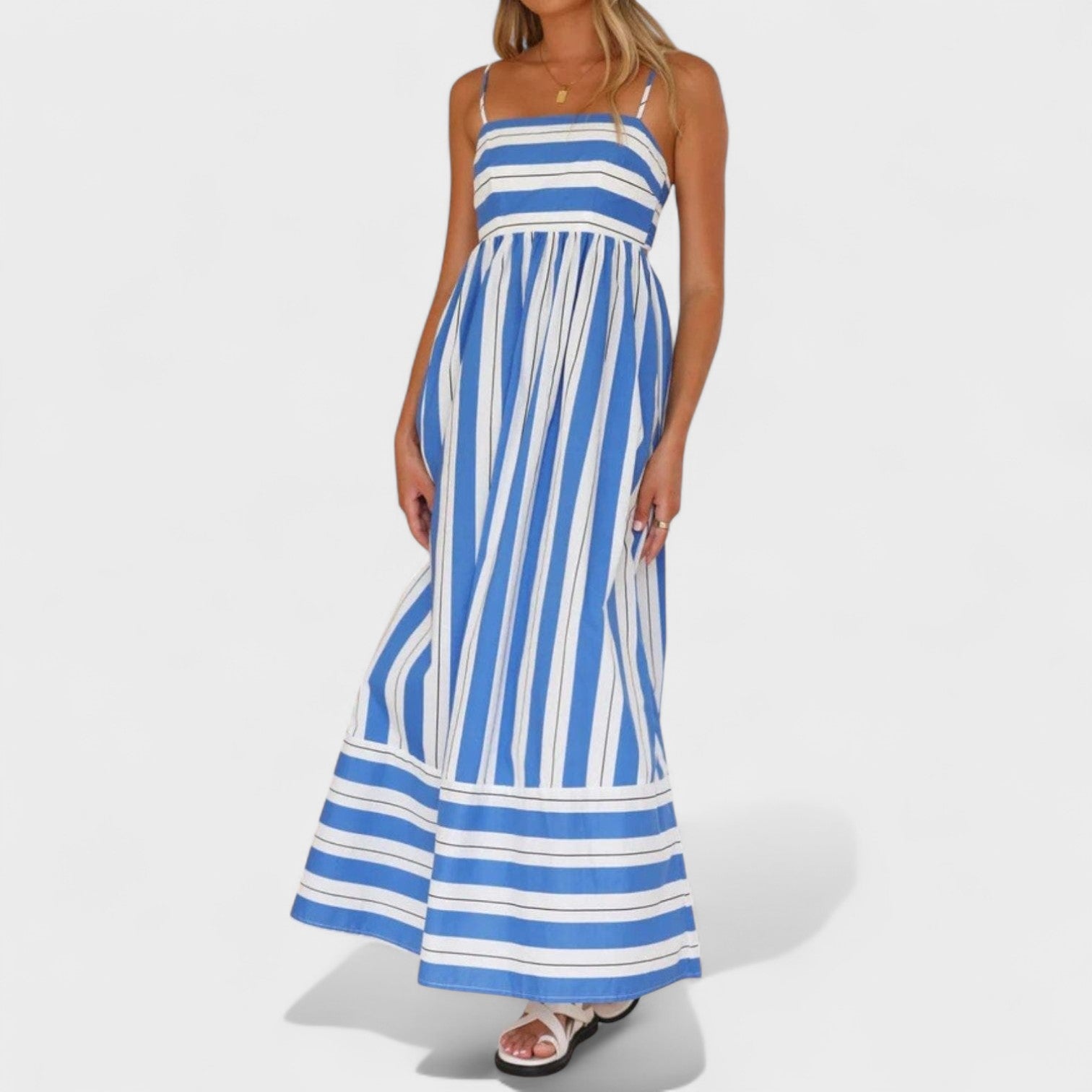 Isabel - Hosszú csíkos ruha