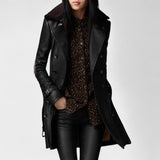 Joana – Elegáns 3/4-es Bőrkabát