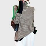 Кинга | Пуловер с елегантна яка