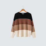 Каролина | Стилен райеен пуловер