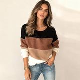 Каролина | Стилен райеен пуловер