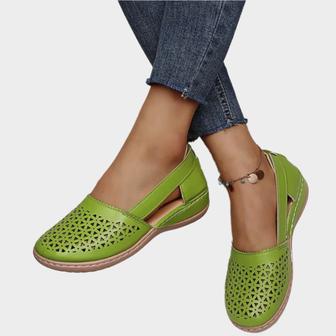 Anatómiai Balettcipők Kivágásokkal és Pánttal