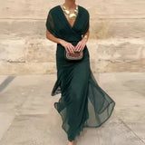 Luana® | Elegáns V-kivágású ruha