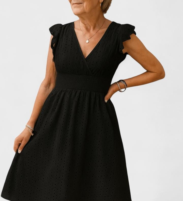 Серена | Рокля с волани на талията