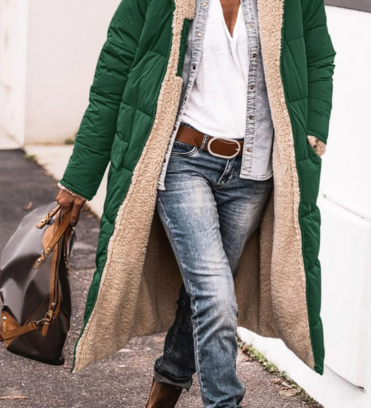 Tânia - Meleg Kétrétegű Kabát