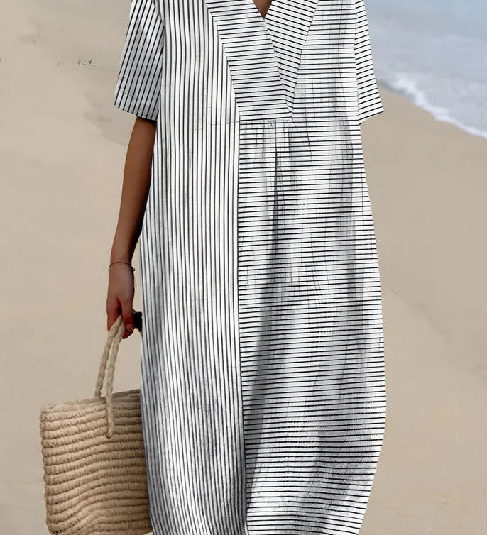 Imelda | Elegáns geometrikus ruha