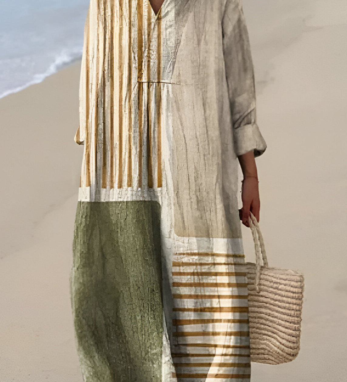 Imelda | Elegáns geometrikus ruha