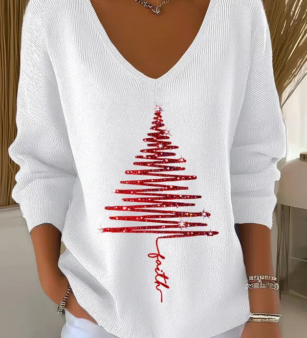 Даница | Дамска Празнична Суитшърт с Мотиви