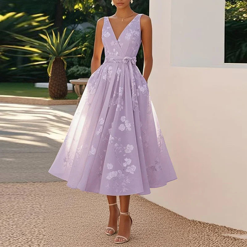 Catarina | Elegáns Midi Ruha