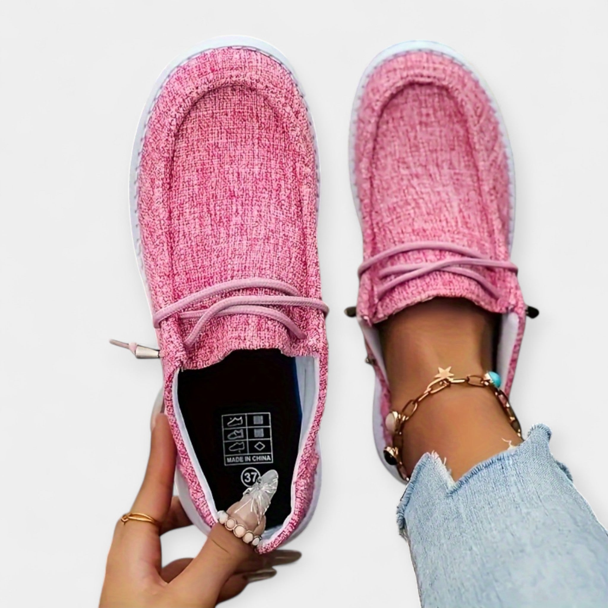 Kényelmes Vászon Cipők Napi Használatra