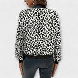 Raquel - Elegáns Leopárdmintás Kabát