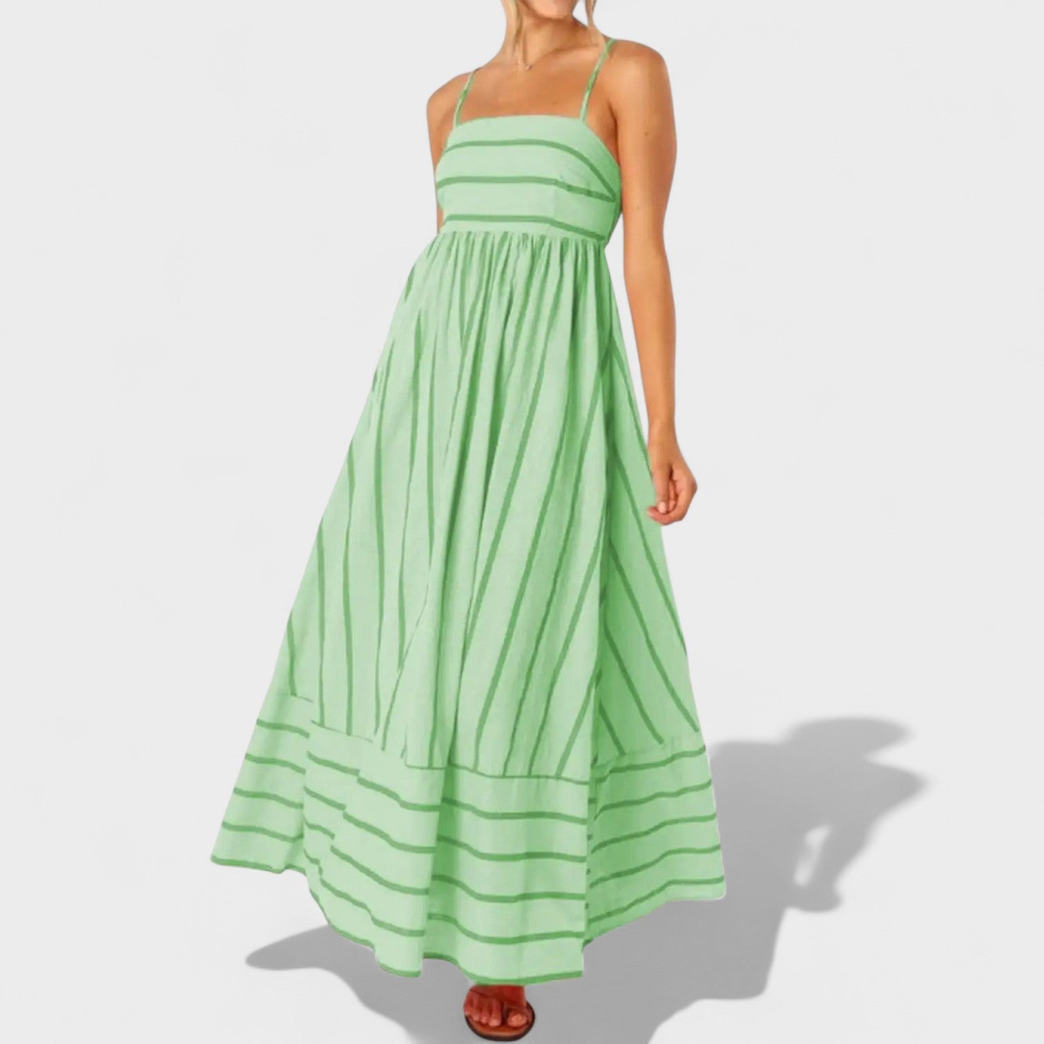 Isabel - Hosszú csíkos ruha