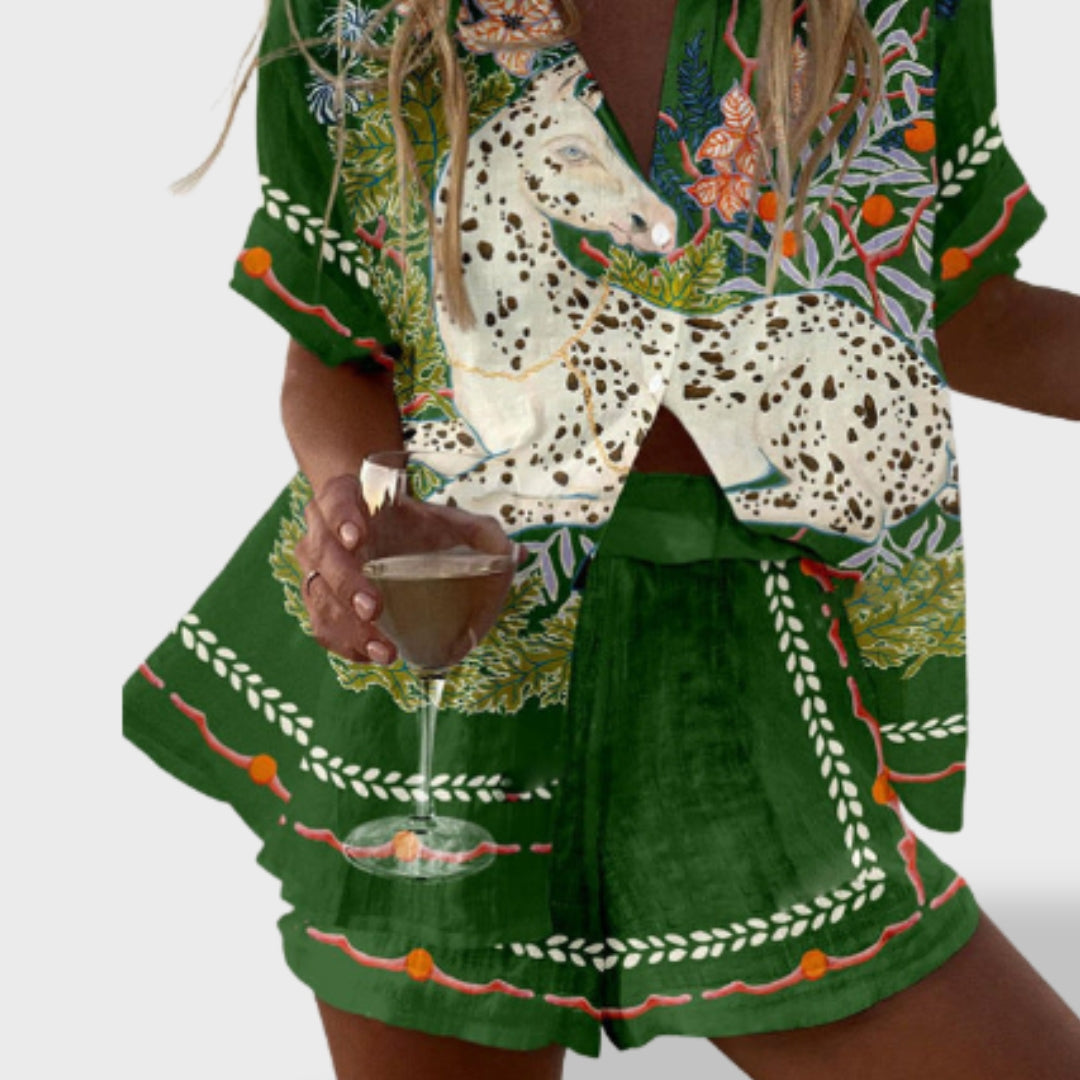 Norellia™ | Könnyű és sokoldalú rövid lenruházat a nyárra