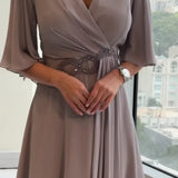 Евелина | Елегантна дълга шифонова рокля