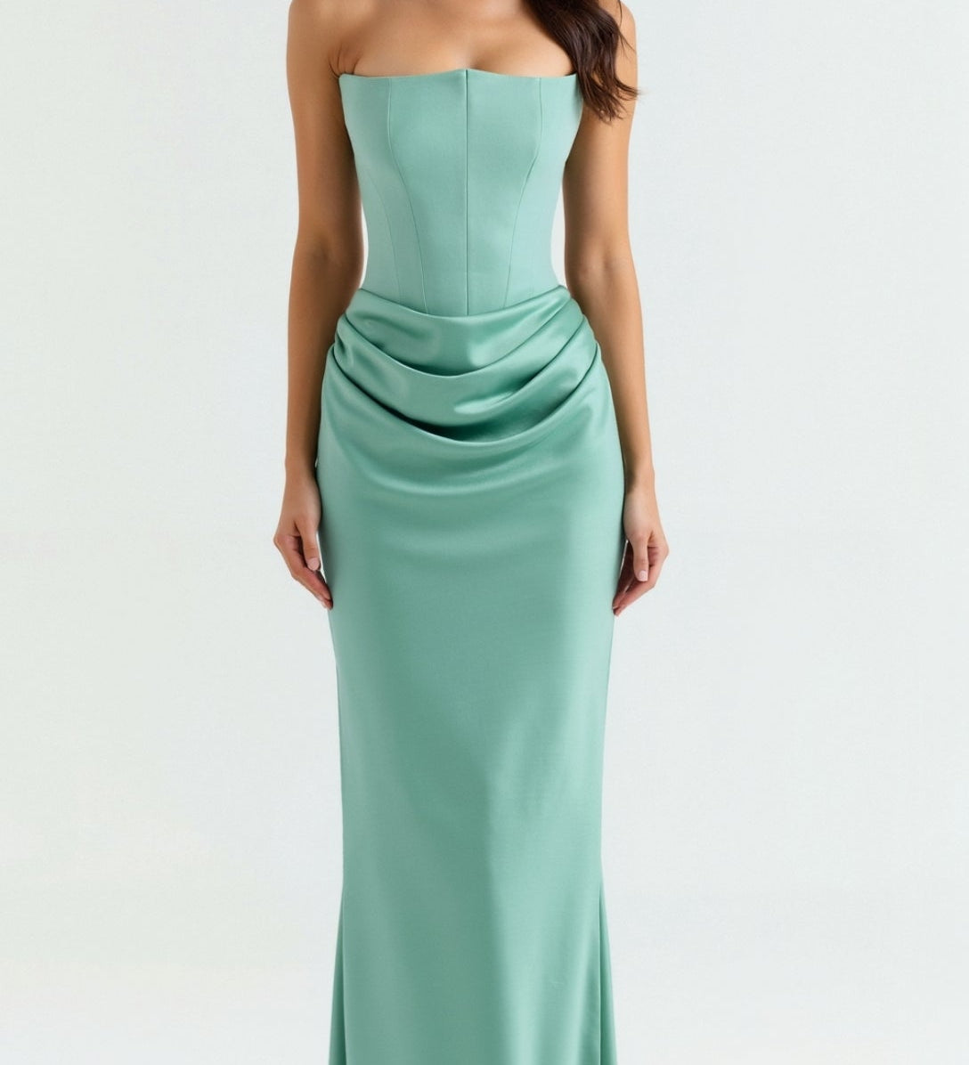 Esmeralda | Fiorella Hosszú ruha merevítővel