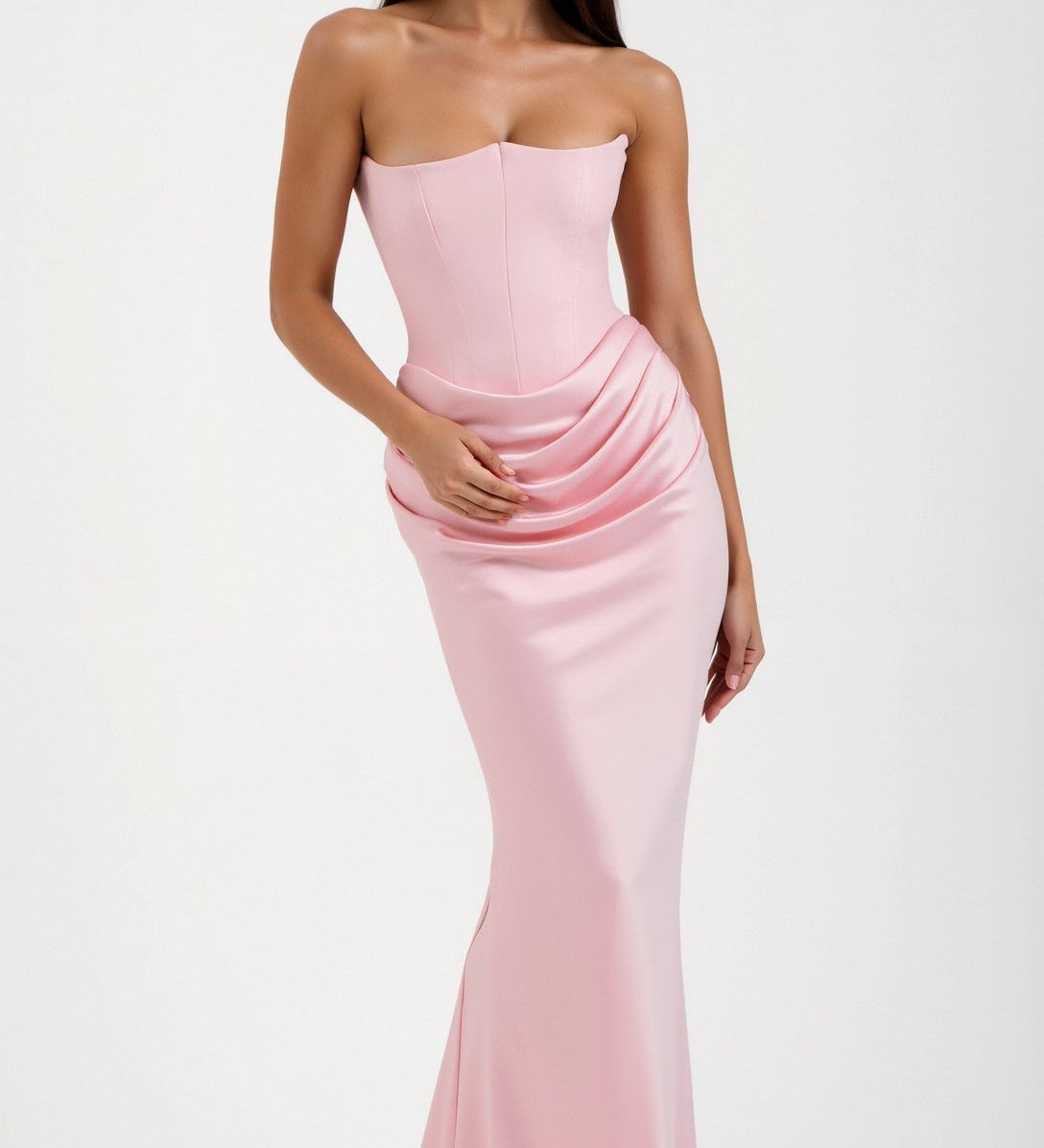 Esmeralda | Fiorella Hosszú ruha merevítővel