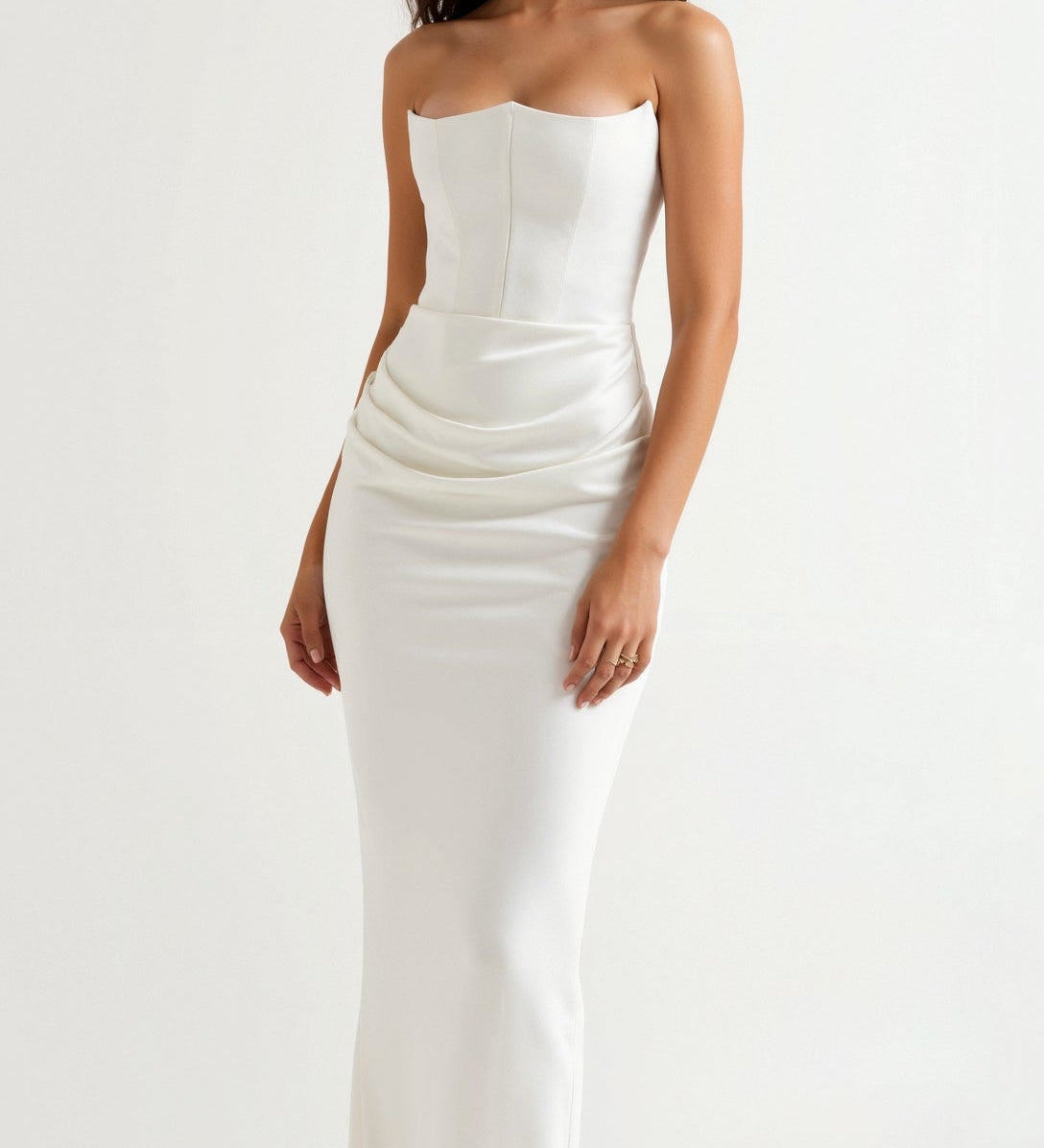 Esmeralda | Fiorella Hosszú ruha merevítővel