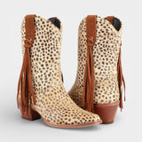 Дамски Ковбойски Боти от Изкуствен Суед – С остър нос