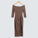 Аполония | Стилна миди рокля