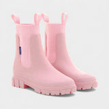 Дамски водоустойчиви ботуши Челси с лесно обуване